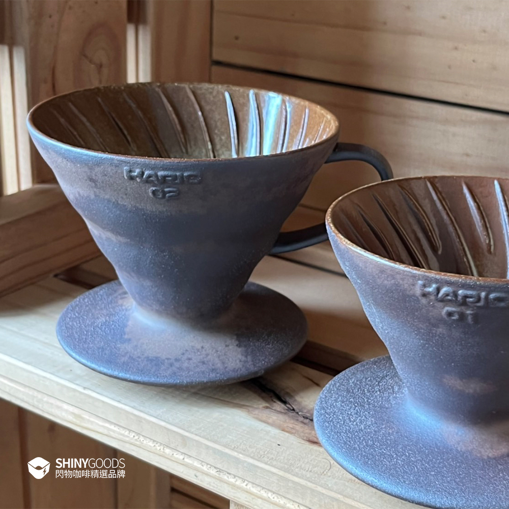 【HARIO官方】V60 01/02 老岩泥濾杯