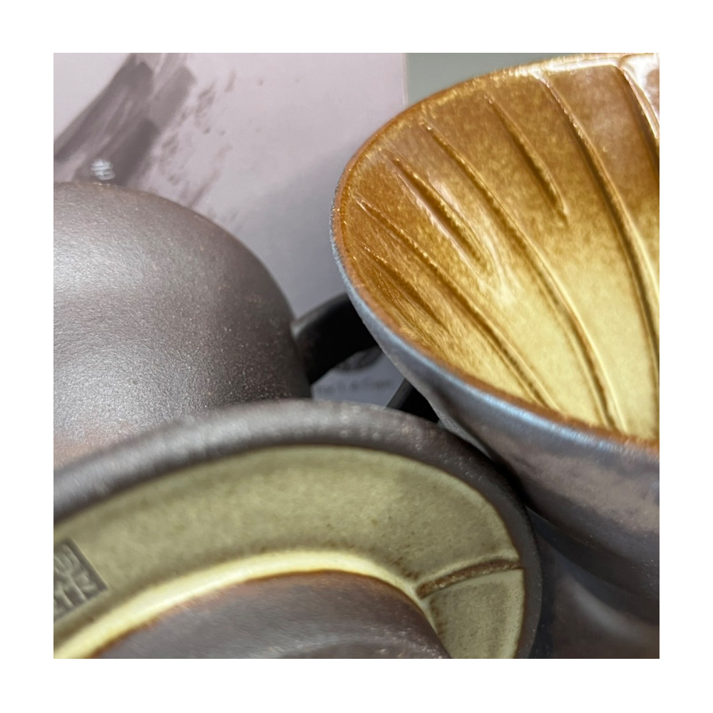 【HARIO官方】V60 01/02 老岩泥濾杯