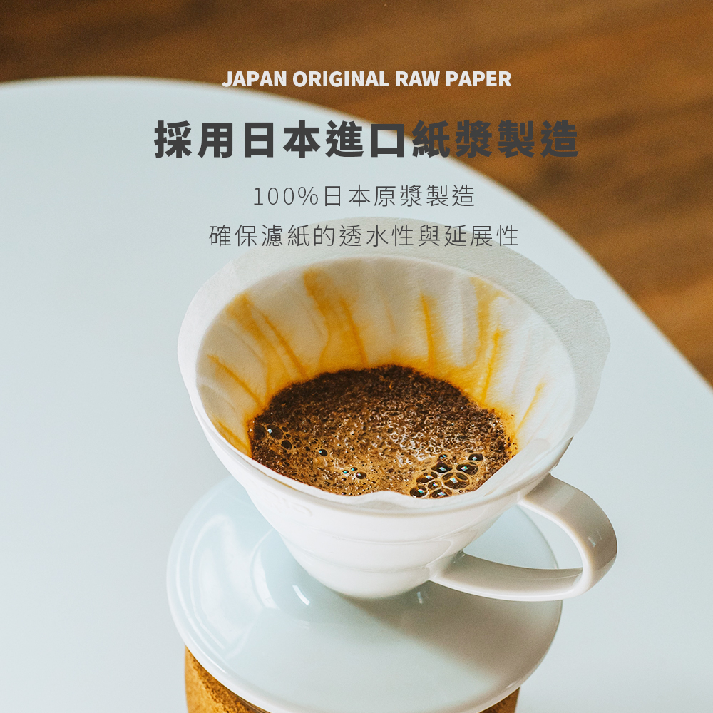 HARIO W60濾杯+V60雲朵玻璃咖啡壺02 600ml+V型濾紙100張 手沖咖啡組