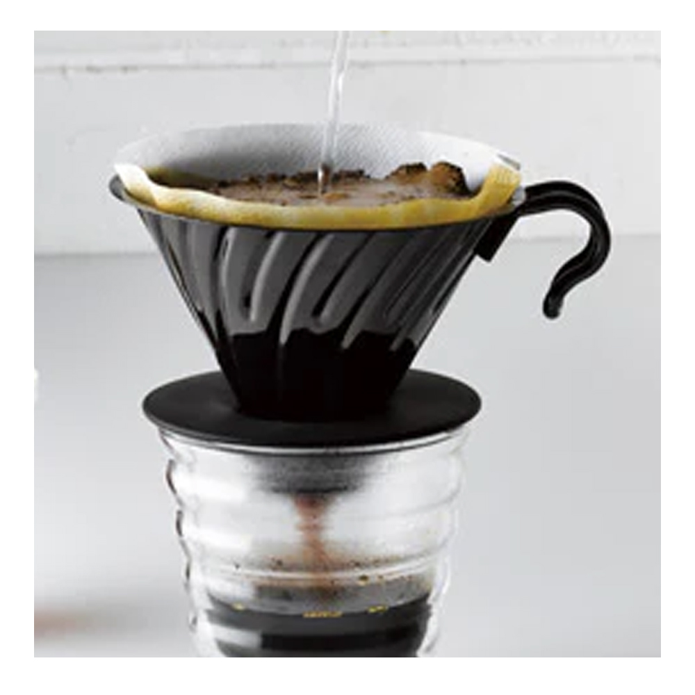 【HARIO官方】日本製 V60戶外用金屬不鏽鋼濾杯 (1~4人份) O-VDM-02-HSV可拆卸式底座 (不鏽鋼戶外露營系列) 