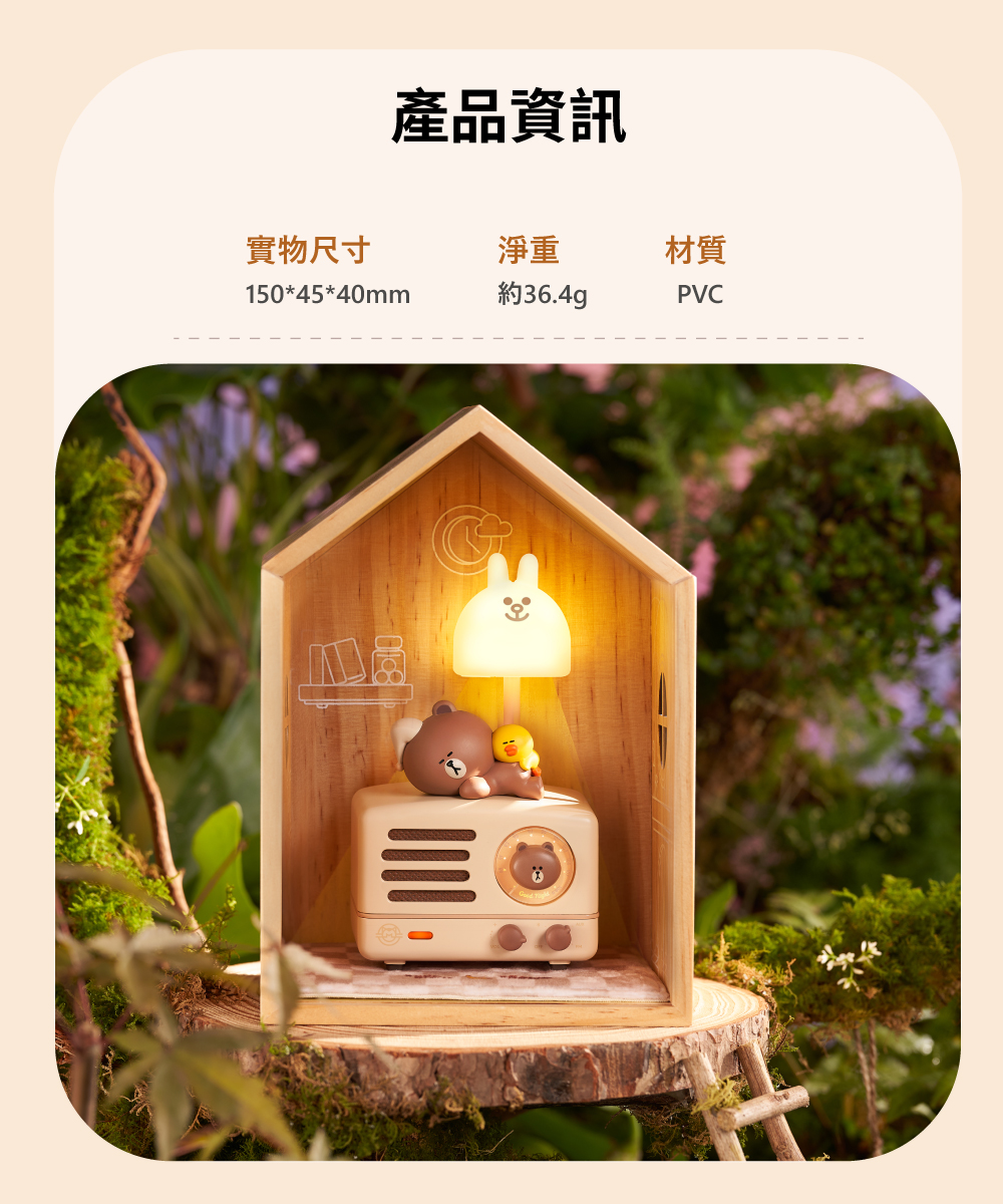 MUZEN x LINE聯名 兔兔小燈
