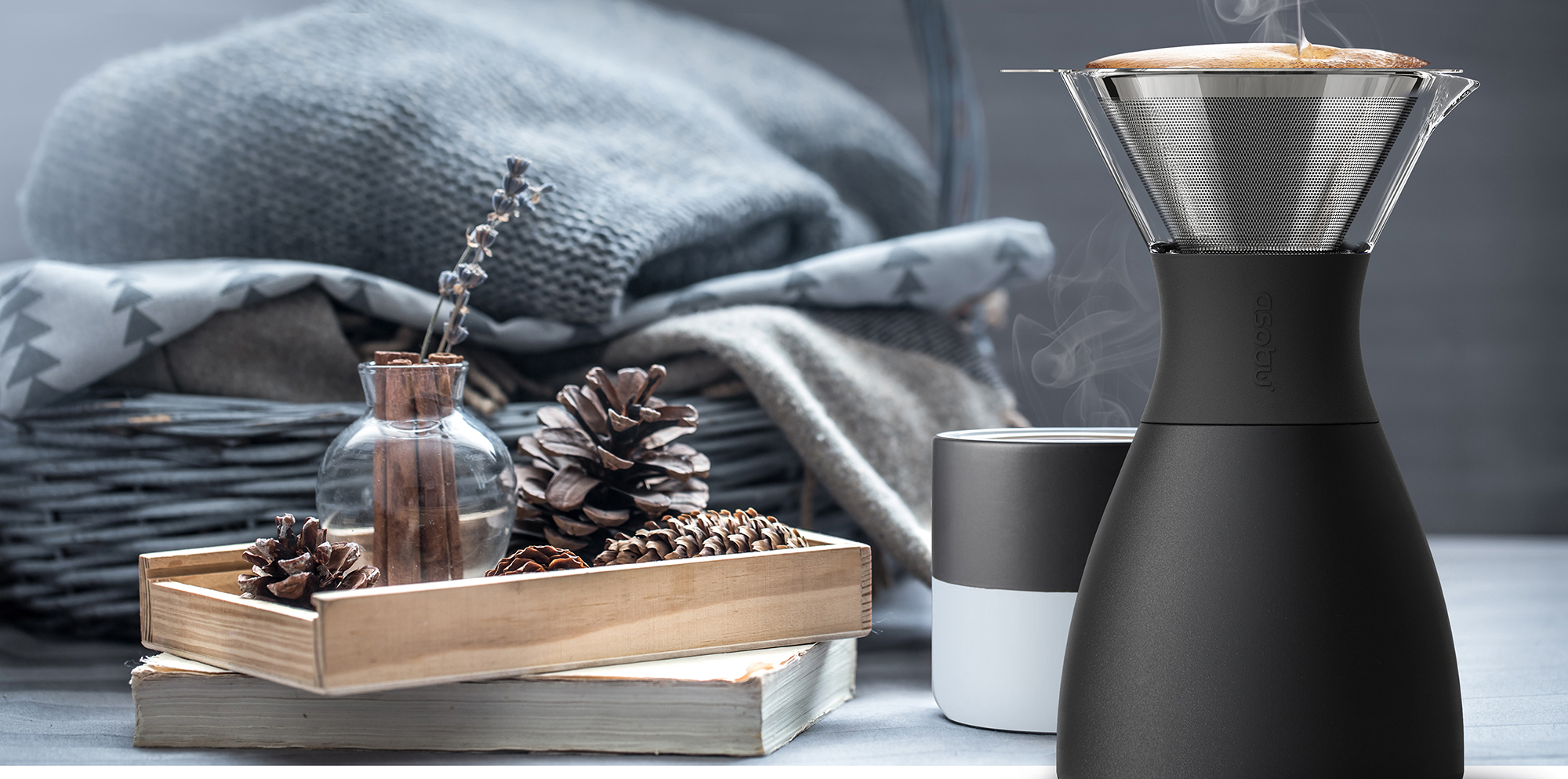 Asobu Pour Over 經典手沖不鏽鋼保溫咖啡濾壺