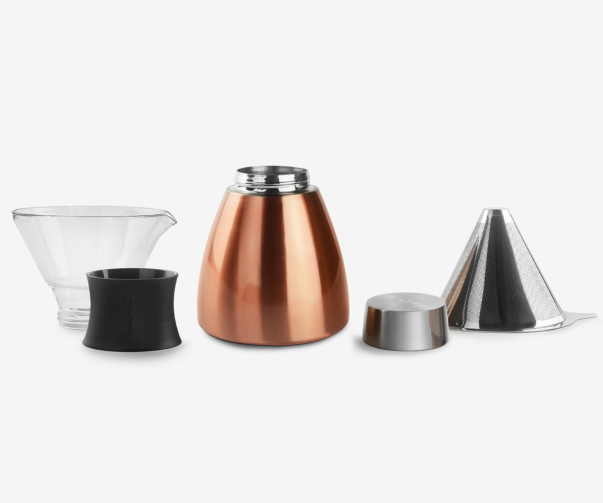 Asobu Pour Over 經典手沖不鏽鋼保溫咖啡濾壺