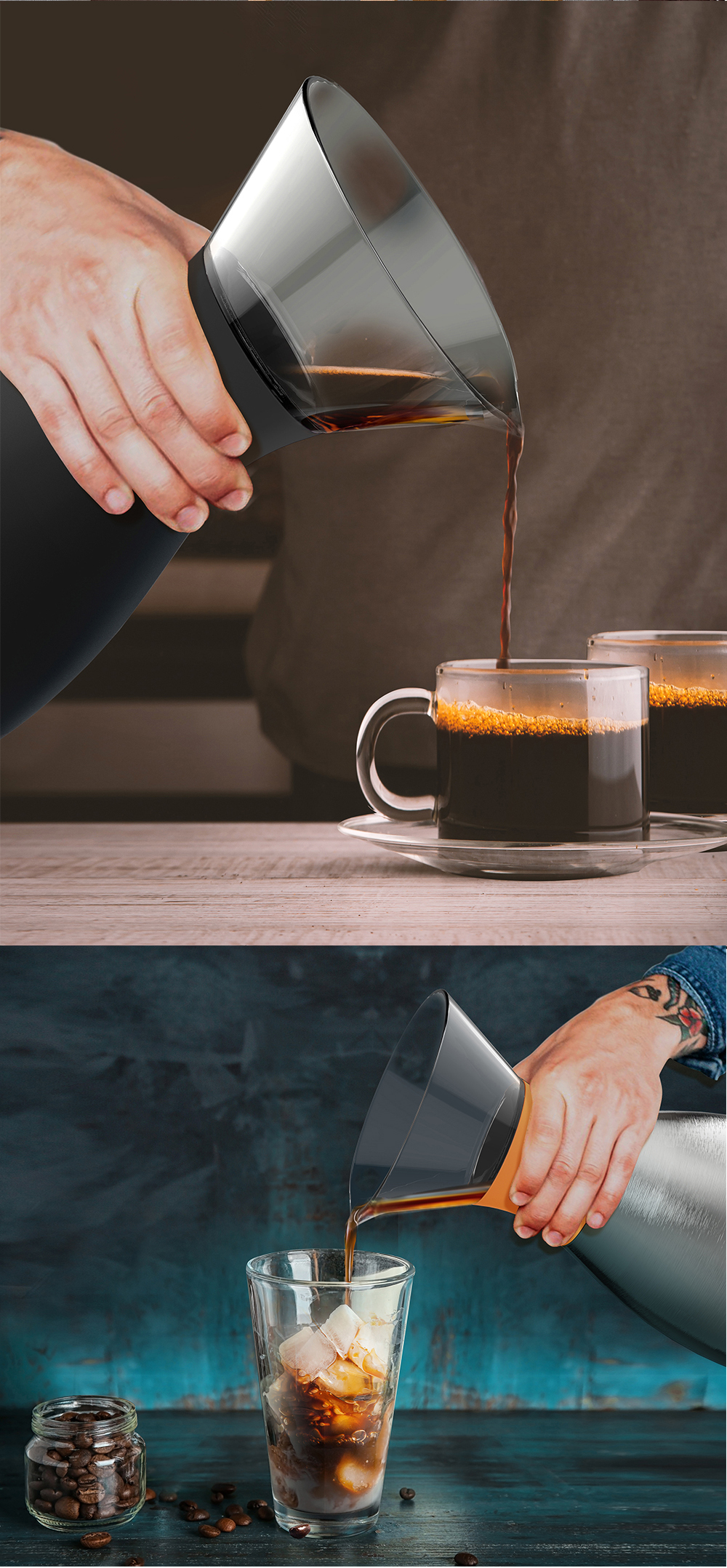Asobu Pour Over 經典手沖不鏽鋼保溫咖啡濾壺