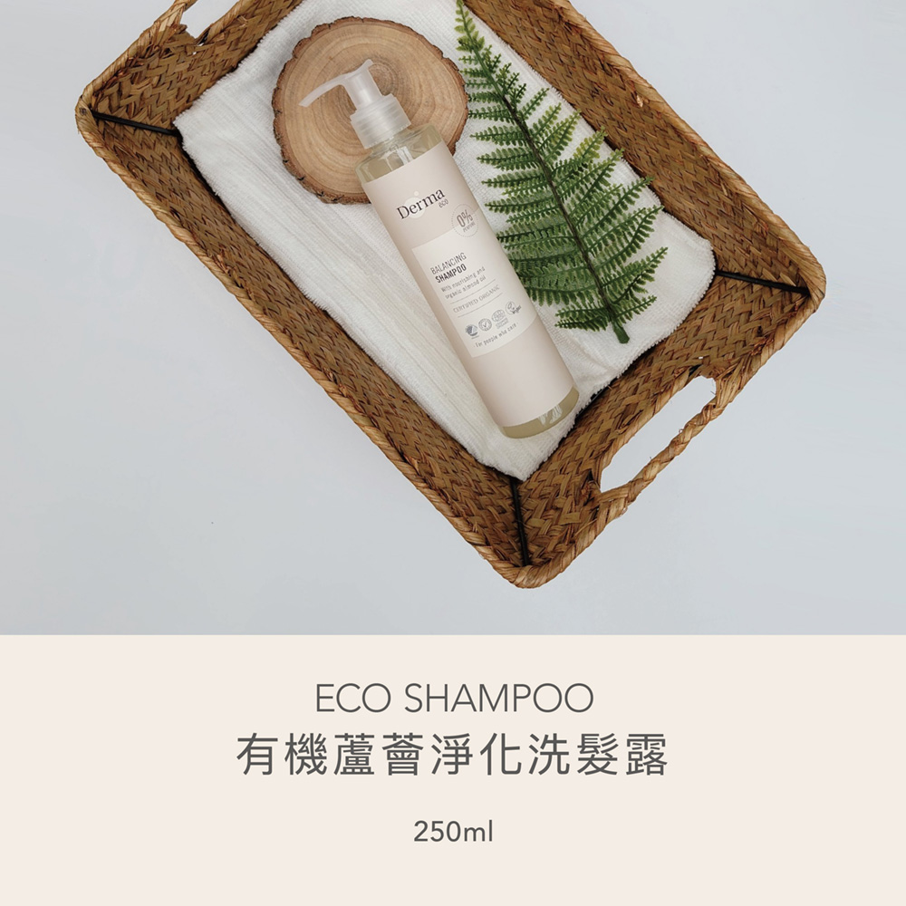 Derma 大地 Eco 有機蘆薈淨化洗髮露 250ml