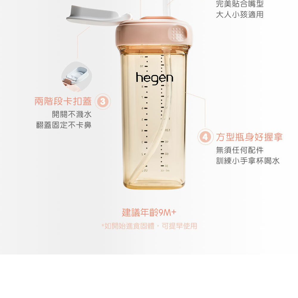 Order the Hegen Straw Cup PPSU 330 ml. online - Baby Plus