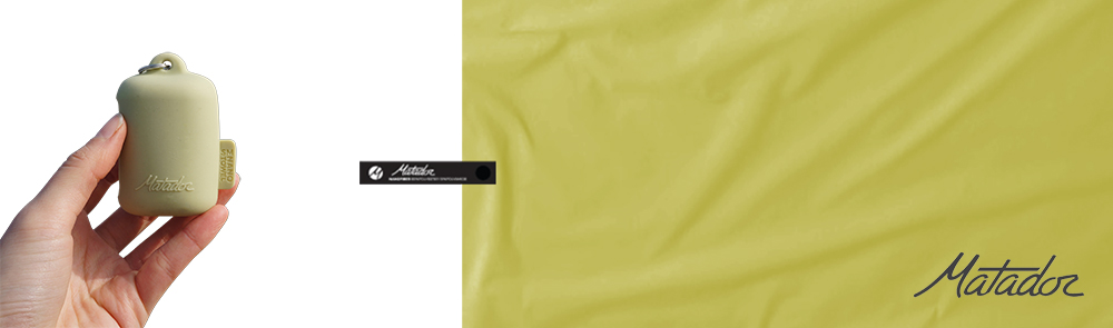 Matador NanoDry Trek Towel 口袋型奈米快乾毛巾(S)-黃色