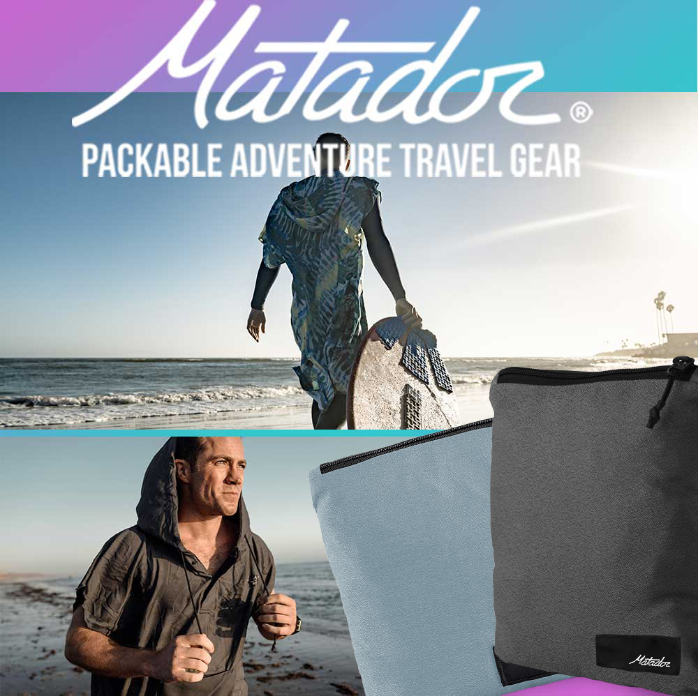 Matador x Volcom 鬥牛士 Packable Towel Poncho 便攜速乾毛巾衣
