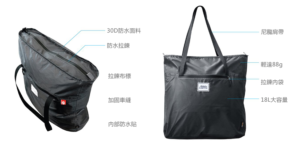 Matador 鬥牛士 Tote 防水摺疊托特包