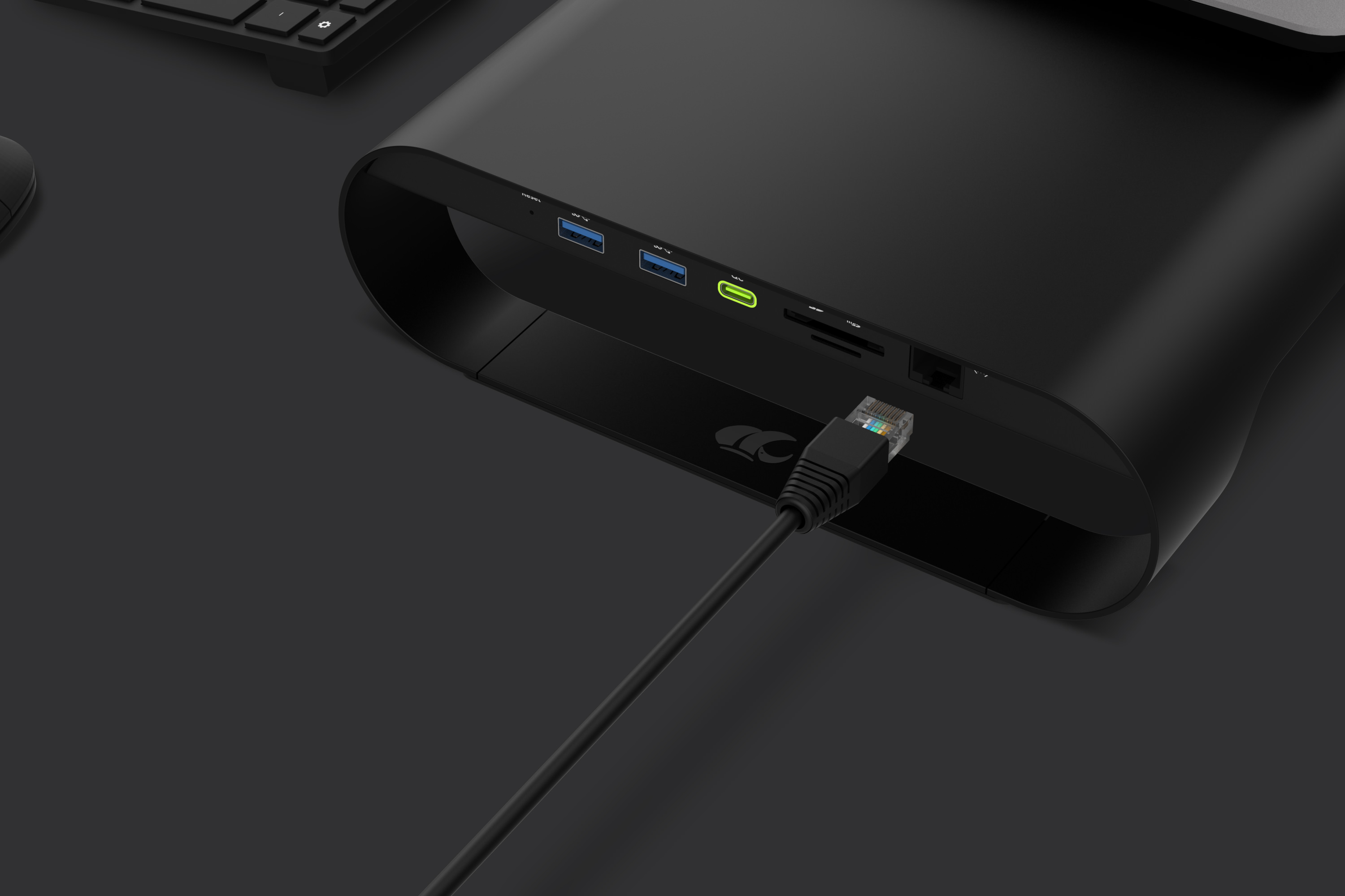 MONITORMATE Probase X USB3.0多功能擴充平台-黑