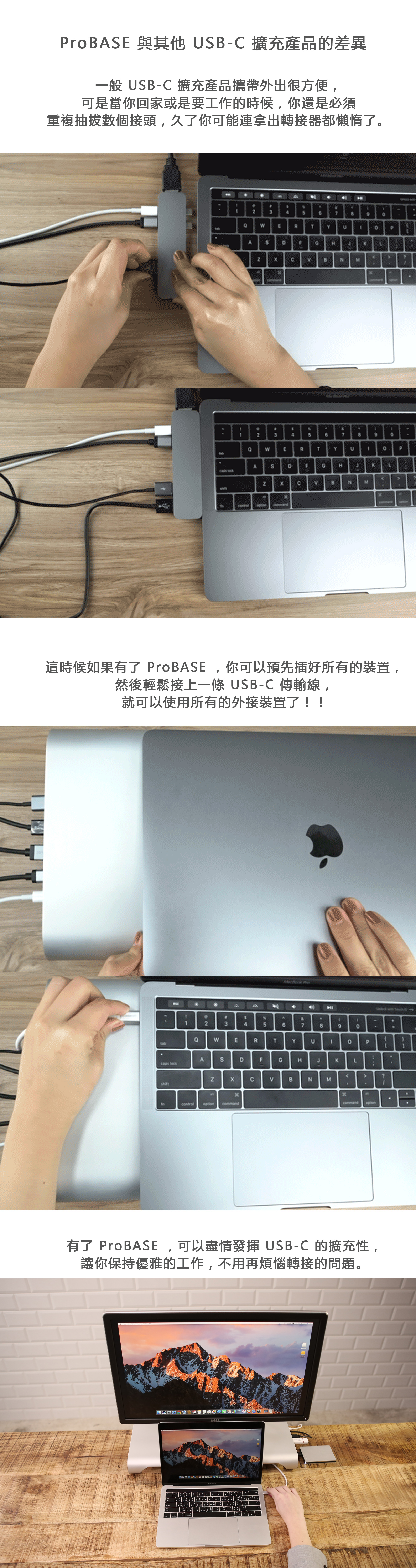 MONITORMATE Probase HD USB TYPE-C 多功能螢幕架