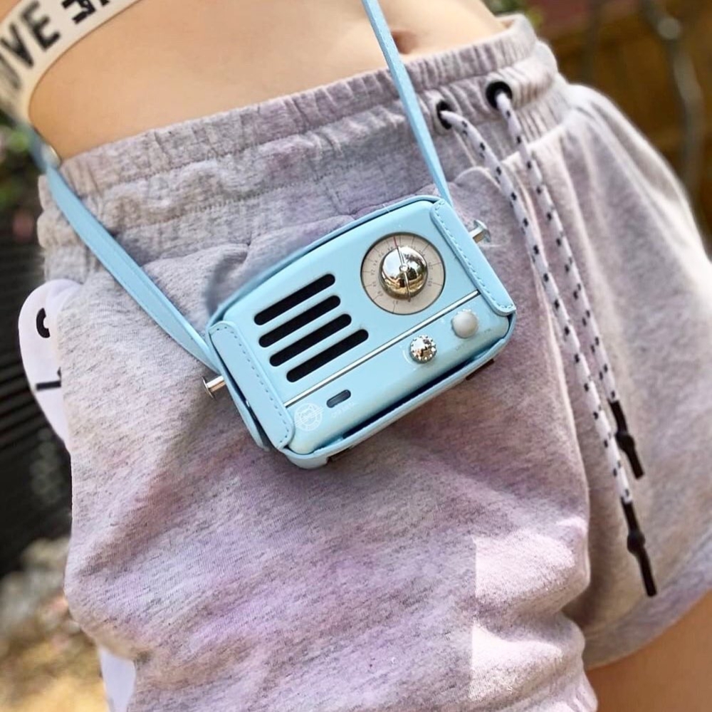 MUZEN OTR Metal 經典復刻藍牙音響收音機-原廠專用保護皮套+提背帶