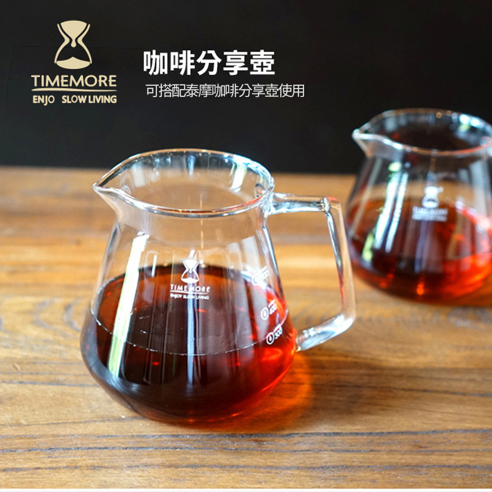 TIMEMORE泰摩玻璃冰瞳手沖咖啡濾杯