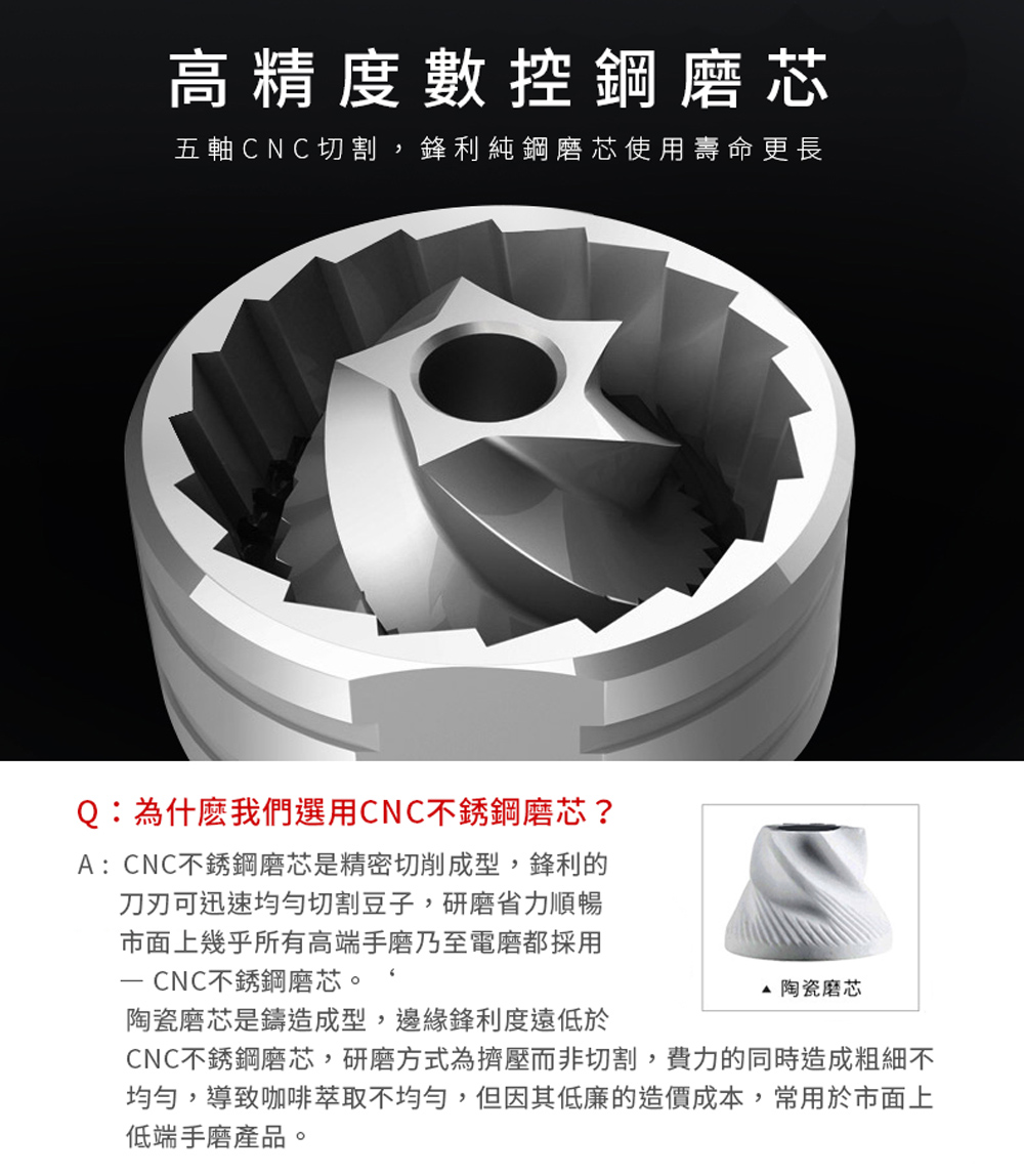 泰摩TIMEMORE栗子C2升級版手搖磨豆機